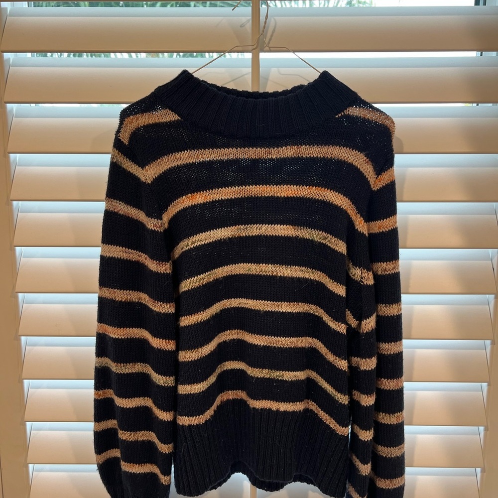 Madewell Striped blue striped Women's Sweater